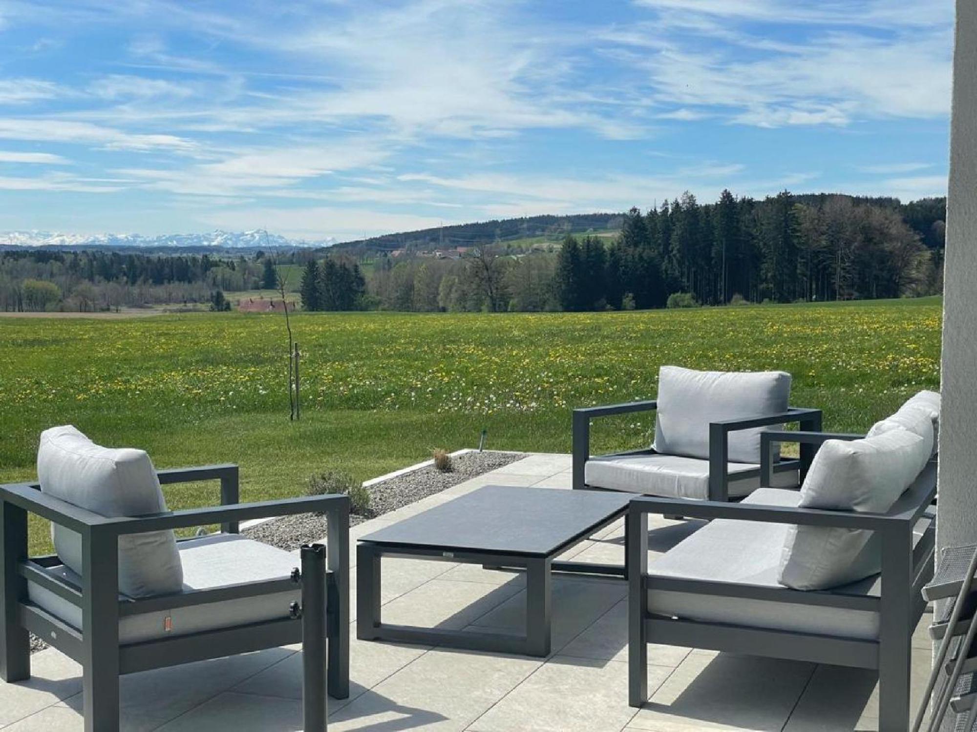 Chalet am Ried Bad Wurzach Buitenkant foto